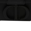 Bolso bandolera Dior  Box 30 Montaigne en cuero negro - Detail D1 thumbnail