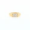 Van Cleef & Arpels Philippine ring in yellow gold and diamonds - 360 thumbnail