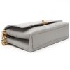 Chanel   handbag  in grey quilted grained leather - Detail D5 thumbnail