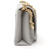 Chanel   handbag  in grey quilted grained leather - Detail D7 thumbnail