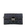 Dior   pouch  in blue and black canvas - 360 thumbnail