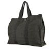 Hermès  Toto Bag - Shop Bag shopping bag  in grey canvas - 00pp thumbnail