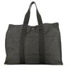 Bolso Cabás Hermès  Toto Bag - Shop Bag en lona gris - 360 thumbnail