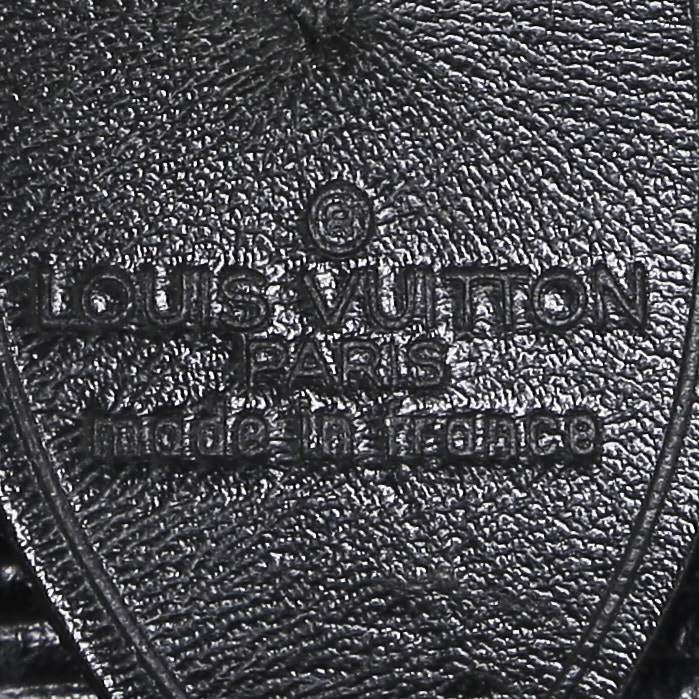 Bolsa de viaje Louis Vuitton  Keepall 45 en cuero Epi negro - Detail D3