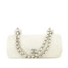 Chanel  Editions Limitées bag worn on the shoulder or carried in the hand  in white canvas - 360 thumbnail