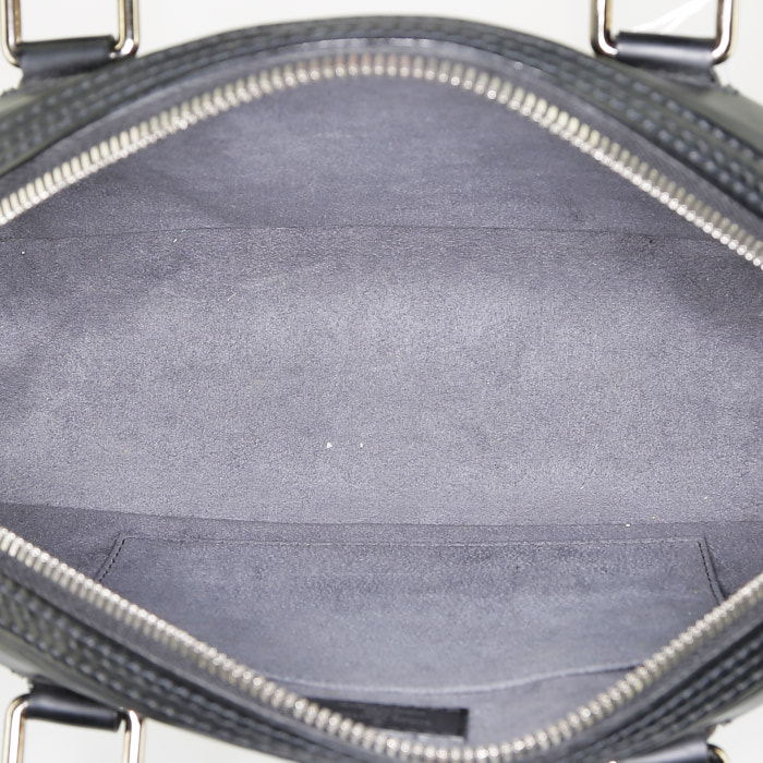 Sac à main Louis Vuitton  Jasmin en cuir épi noir - Detail D2