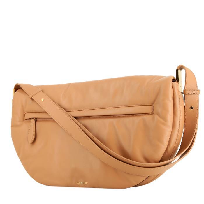 Borsa a tracolla Burberry  Olympia taglia XL  in pelle beige