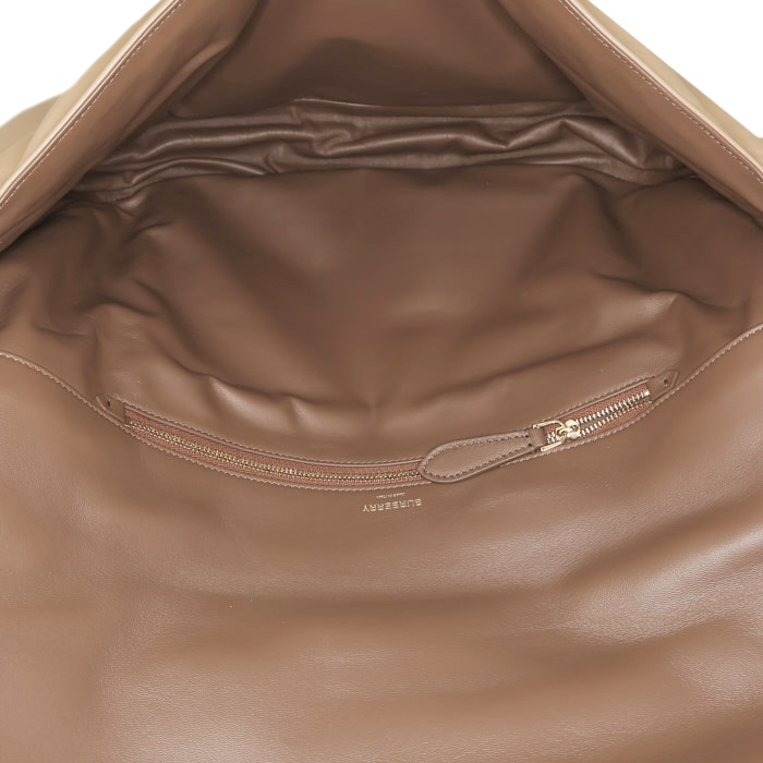 Borsa a tracolla Burberry  Olympia taglia XL  in pelle beige - Detail D2