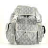Dior  Hit the Road backpack  in grey monogram canvas - 360 thumbnail