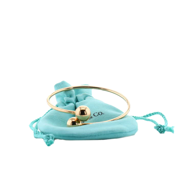 Tiffany 
Co HardWear Ball small model bracelet in pink gold