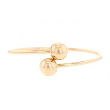Brazalete Tiffany 
Co Hard WearBall modelo pequeño de oro rosa