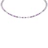 Cartier Meli Melo necklace in white gold, diamonds and sapphires - 00pp thumbnail