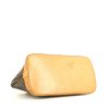 Louis Vuitton  Alma medium model  handbag  in brown monogram canvas  and natural leather - Detail D4 thumbnail
