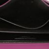 Saint Laurent  Cassandre shoulder bag  in fuchsia leather - Detail D3 thumbnail
