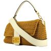 Fendi  Baguette handbag  in ochre canvas - 00pp thumbnail
