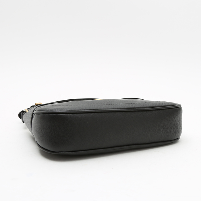 Sac à main Gucci  Aphrodite Petit en cuir grainé noir - Detail D4