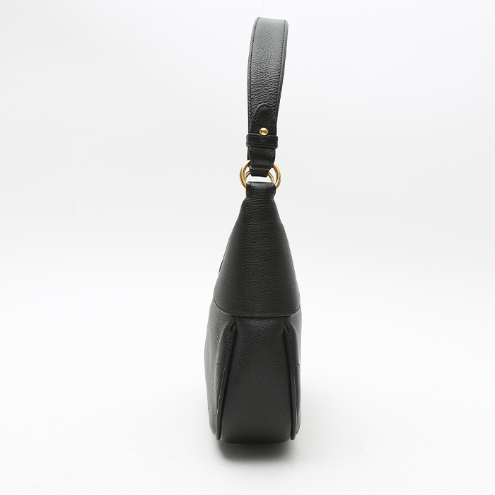 Sac à main Gucci  Aphrodite Petit en cuir grainé noir - Detail D5