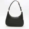 Bolso de mano Gucci  Aphrodite Petit en cuero granulado negro - Detail D7 thumbnail