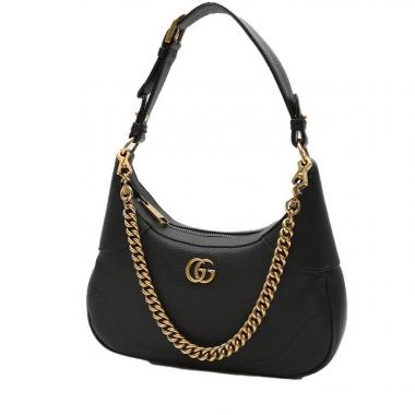 Borsa Gucci  Aphrodite Petit in pelle martellata nera