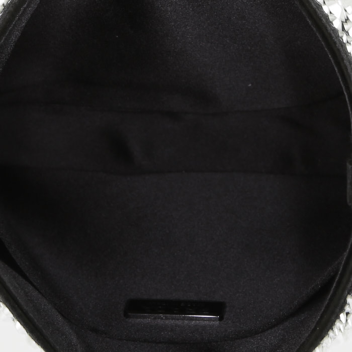 Borsa Prada  Cleo in raso nero - Detail D2