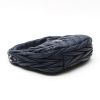 Miu Miu  Miu Wander shoulder bag  in navy blue chevron quilted leather - Detail D6 thumbnail