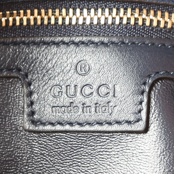 Bolso de mano Gucci  Blondie en ante azul - Detail D4