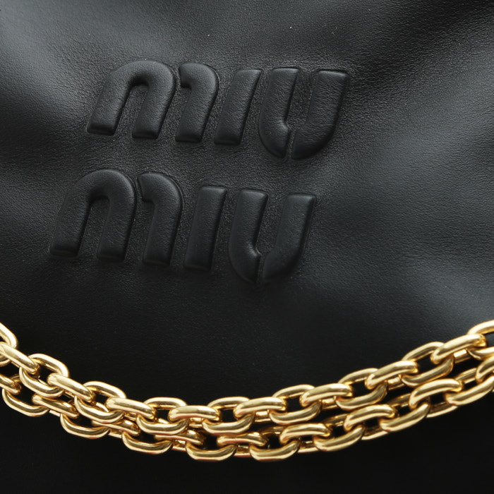 Borsa Miu Miu   in pelle nera - Detail D1