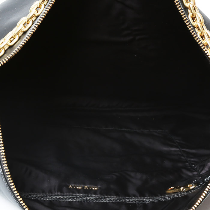 Borsa Miu Miu   in pelle nera - Detail D3