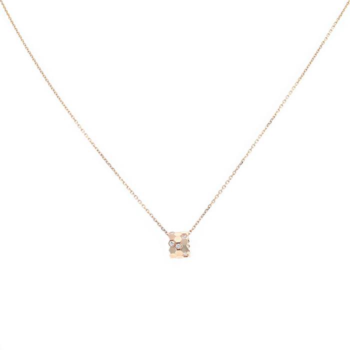 Collar Chaumet Bee my Love de oro rosa y diamantes