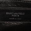 Bolso bandolera Saint Laurent  Kate Pompon en piel de pitón negra - Detail D4 thumbnail