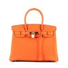 Bolso de mano Hermès  Birkin 30 cm en cuero togo naranja - 360 thumbnail