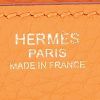 Hermès  Birkin 30 cm handbag  in orange togo leather - Detail D3 thumbnail