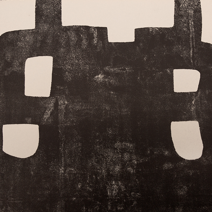 Eduardo Chillida (1924-2002), Gurutze Gorria III (Rotes Kreuz III) - 1984, Lithograph on paper - Detail D1