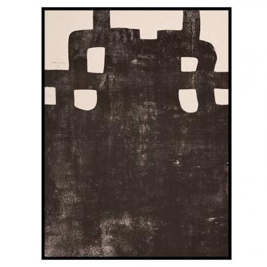 Eduardo Chillida (1924-2002), Gurutze Gorria III (Rotes Kreuz III) - 1984, Lithographie sur papier
