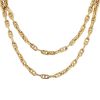 Hermès Chaîne D'ancre Vendôme  1960's long necklace in yellow gold - 00pp thumbnail