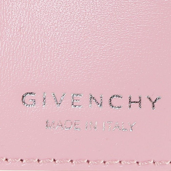 Borsa Givenchy  Antigona modello piccolo  in pelle rosa - Detail D4