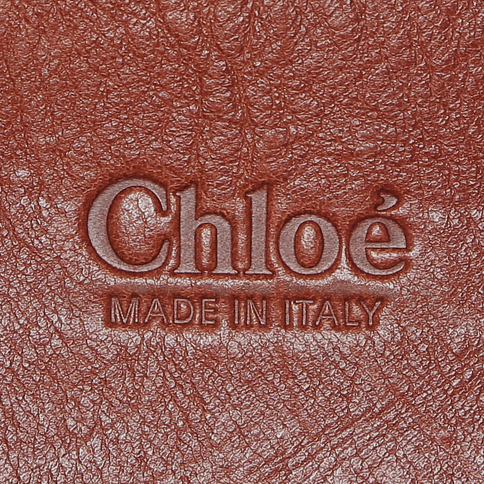 Borsa Chloé  Edith in pelle marrone - Detail D3