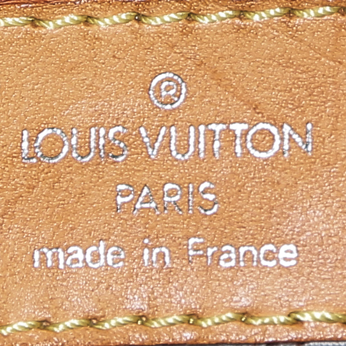 Louis Vuitton  Miroir handbag  in silver monogram leather - Detail D3