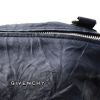 Bolso de mano Givenchy  Pandora en cuero azul - Detail D1 thumbnail