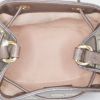 Gucci   handbag  in beige "sûpreme GG" canvas  and brown leather - Detail D2 thumbnail
