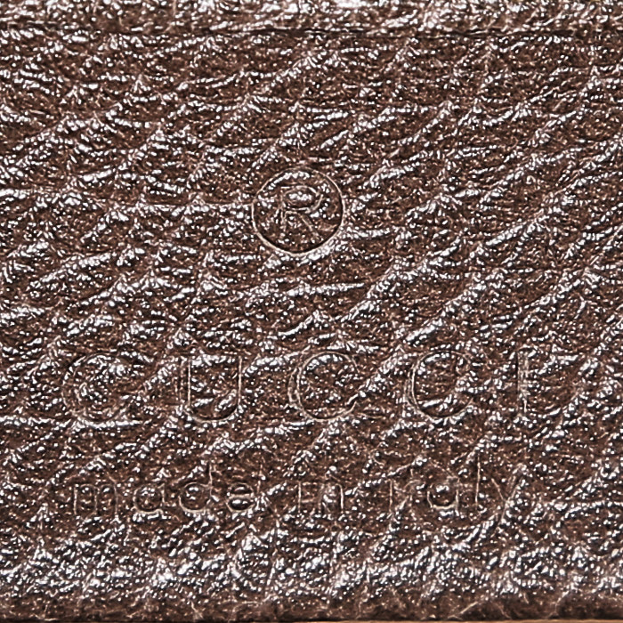 Borsa Gucci   in tela "sûpreme GG" beige e pelle marrone - Detail D3