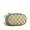 Gucci   handbag  in beige "sûpreme GG" canvas  and brown leather - Detail D4 thumbnail
