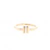 Open Tiffany & Co Wire ring in pink gold - 360 thumbnail
