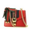 Gucci  Sylvie handbag  in red leather - 00pp thumbnail