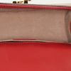 Gucci  Sylvie handbag  in red leather - Detail D2 thumbnail