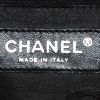 Chanel  Cambon shopping bag  in black and beige quilted leather - Detail D3 thumbnail