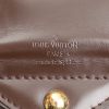 Bolso de mano Louis Vuitton  Sistina en lona a cuadros ébano y cuero esmaltado marrón - Detail D3 thumbnail