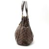 Louis Vuitton  Sistina handbag  in ebene damier canvas  and brown - Detail D5 thumbnail