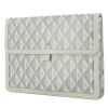 Pochette Dior  Hit the Road in tela monogram grigia e pelle grigia - 00pp thumbnail