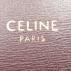 Celine  Classic Box shoulder bag  in burgundy box leather - Detail D3 thumbnail